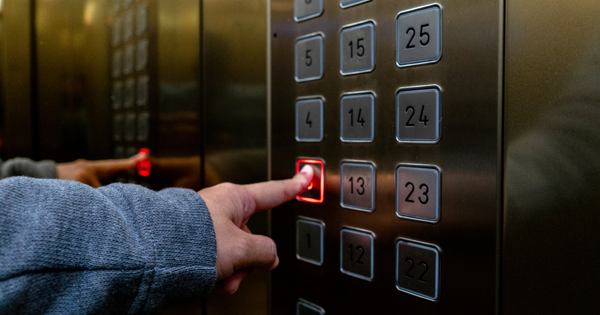 Someone Using A Passenger Lift