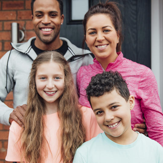 Happy Family Front Door