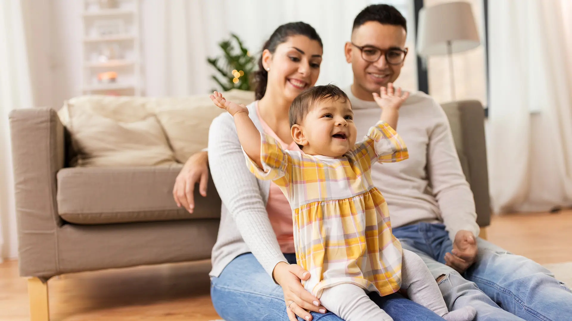 Family With Young Child