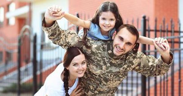 Veteran With Family